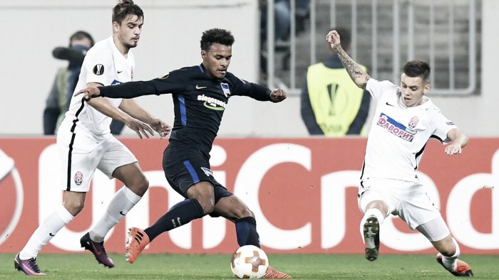 Zorya supera Hertha com gol no fim e complica time alemão na UEL