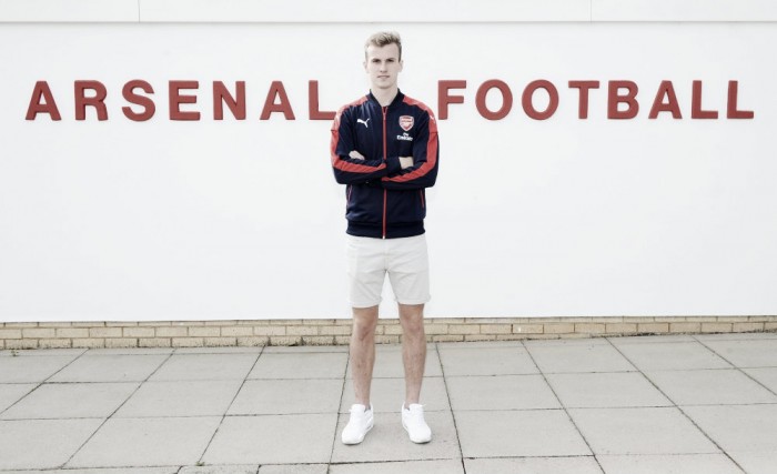 Rob Holding happy to sign for 'massive' club Arsenal