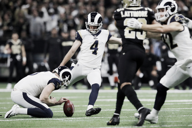 MVP Rams - Saints: Greg Zuerlein tuvo pierna de sobra