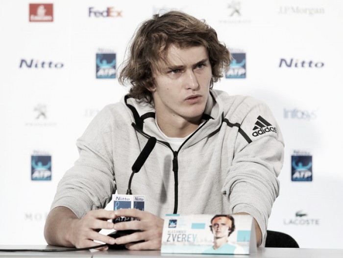 Alexander Zverev: "Nadal y Federer están jugando el mejor tenis de sus vidas"