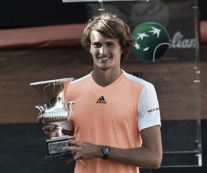 Zverev se consagra en Roma con su primer Masters 1000 Zverev se consagra en Roma con su primer Masters 1000