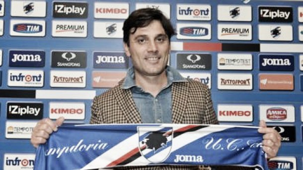 Sampdoria, la prima di Montella: "Sono fiducioso"
