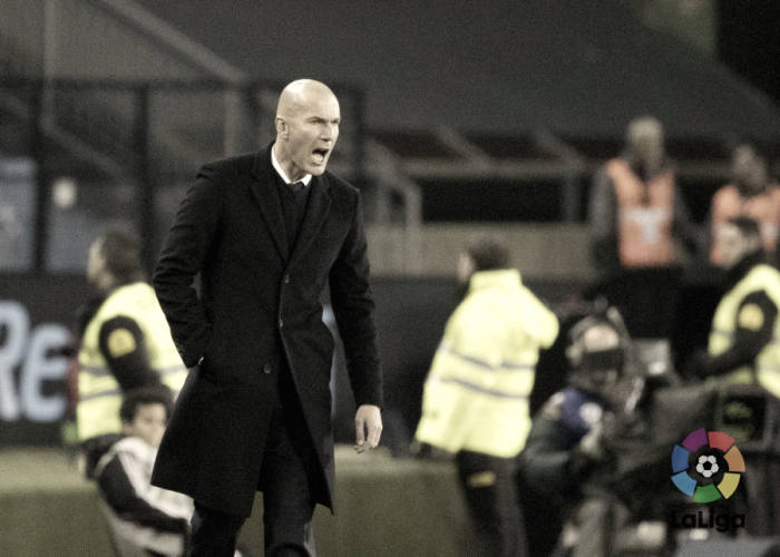Zidane: "No bajamos los brazos, hicimos un gran partido hasta el final"
