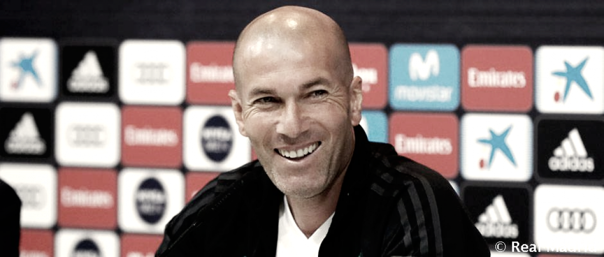 Zidane: "Es el último partido en casa y queremos dar una alegría a la afición"